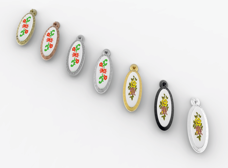 Мебельная ручка-капля TL 3.60307 - TL 3.60309